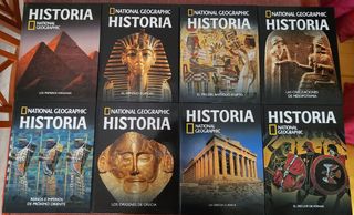 1-8 tomos Historia National Geographic.