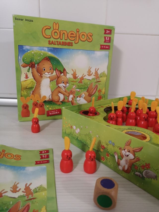 Juego de mesa Conejos saltarines