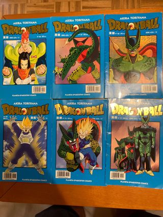 Comic Dragon Ball serie azul