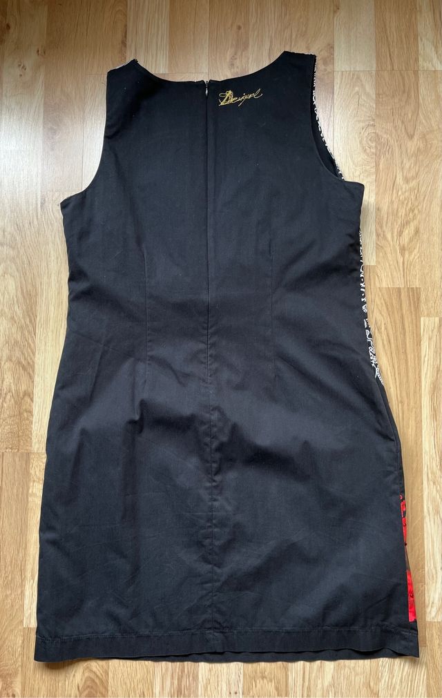 Vestido Desigual negro talla 44