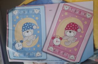 Mantita polar de bebé