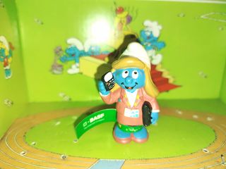 Puffetta puffi BASF promo verde