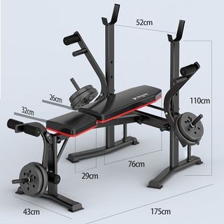 Banco Con Rack Multifuncional Respaldo Ajustable