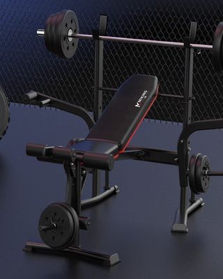Banco Con Rack Multifuncional Respaldo Ajustable