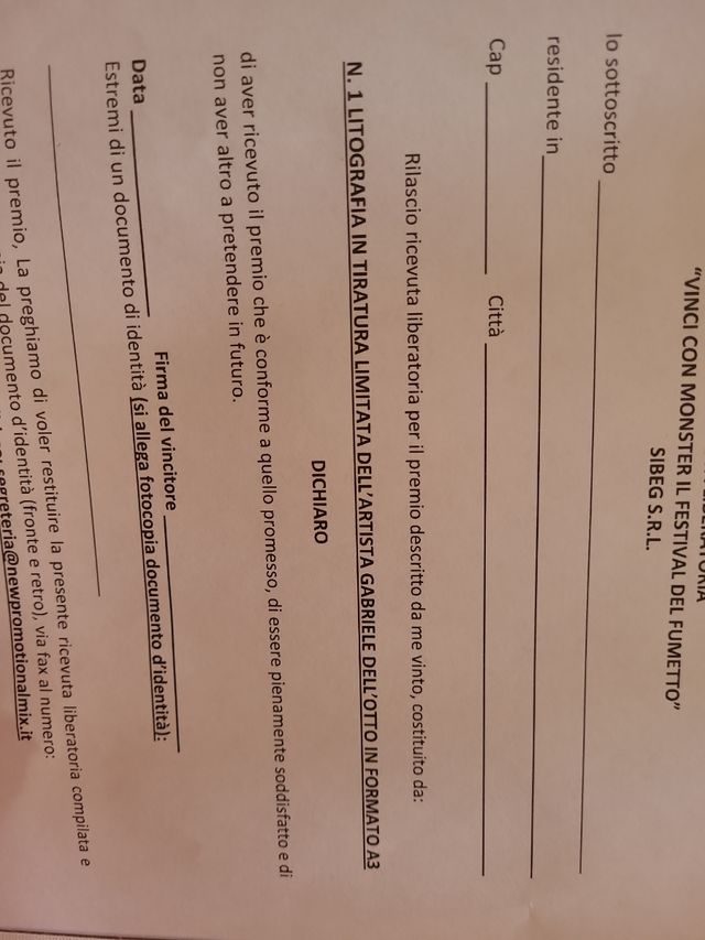 Litografia  Gabriele Dell'Otto