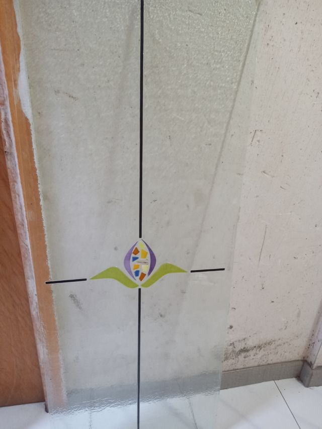 3 cristales fusing para puertas