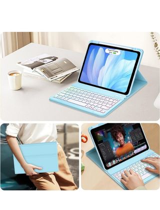funda con teclado para Ipad Air 4/5 gen 10.9"