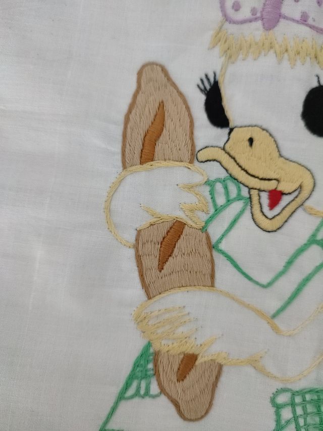 lote de bolsas bordadas de algodón vintage