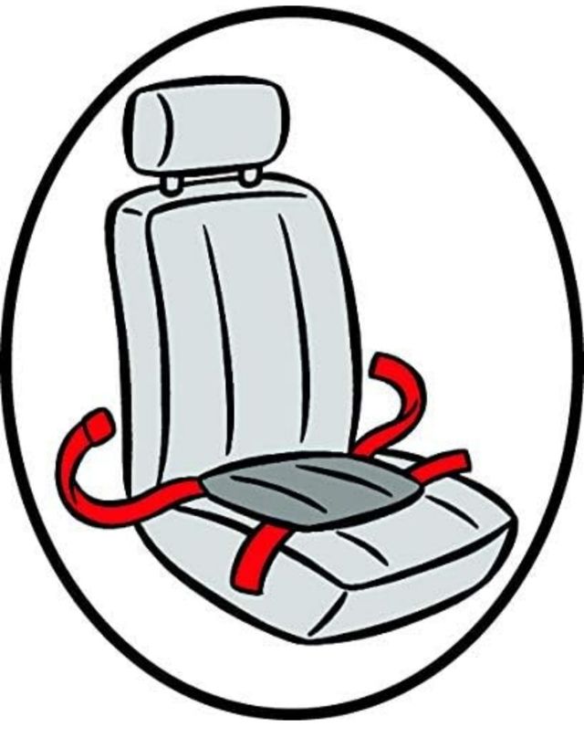 cinturón de seguridad de coche para embarazadas