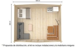💥OFERTA 20m2💥 Casas prefabricadas de madera 