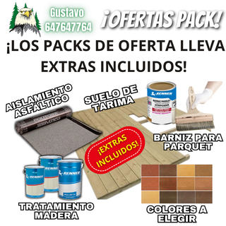 💥OFERTA 20m2💥 Casas prefabricadas de madera 