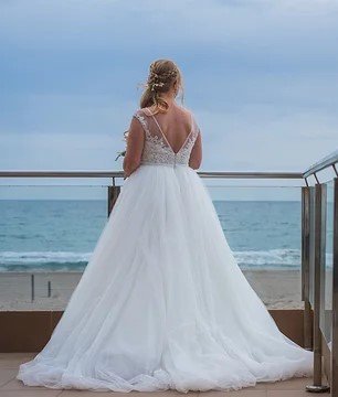 Vestido de novia Alma Novia talla 40 + velo, acces