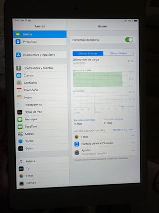 ipad Mini 2  Wifi+Celular ( 16GB ) color gris