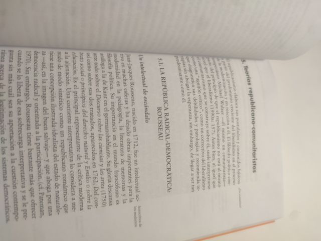 Teorías Politicas de la Modernidad