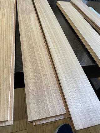 Tarima 100% maciza Roble 70 x 18 mm