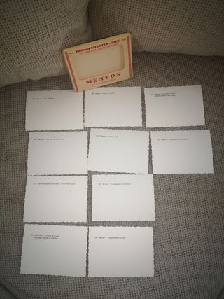 Postales vintage: Verona, Montecarlo, Niza