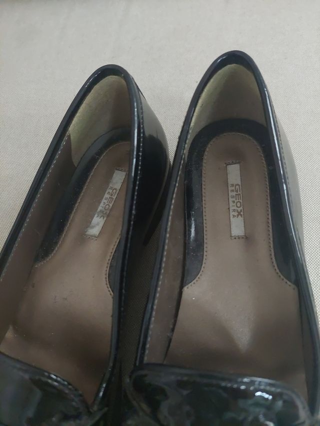 Scarpe mocassini vernice Geox