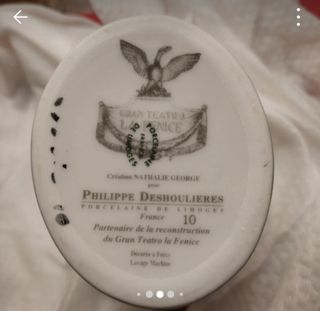 Lattiera  porcellana Limoge