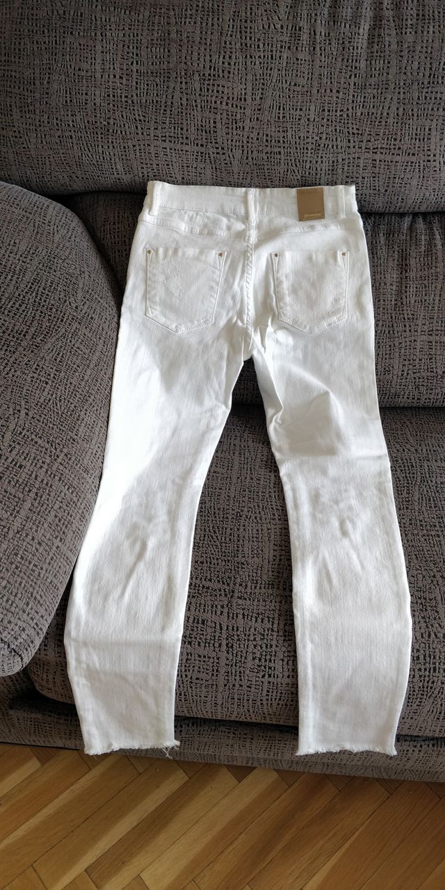Pantalón vaquero blanco