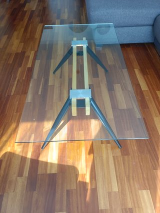 Mesa de centro estilo industrial