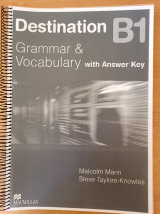 Libro de inglés B1 con ejercicios