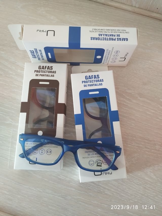 🥸Gafas protectoras para pantallas 2x10€ 🥸