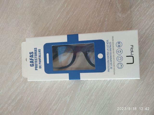 🥸Gafas protectoras para pantallas 2x10€ 🥸