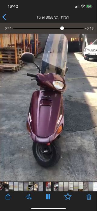 Scooter Honda Bali 100cc