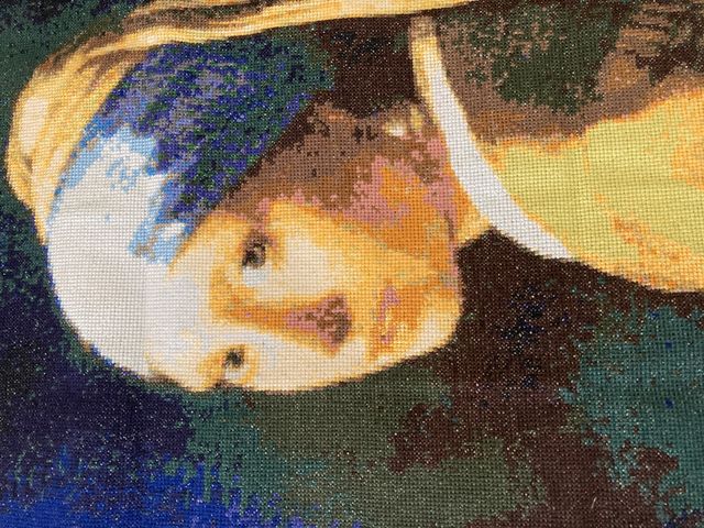 cuadro punto de cruz