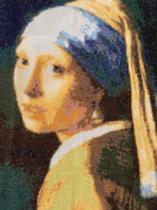 cuadro punto de cruz