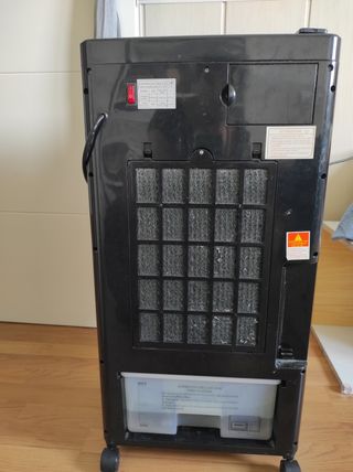 Aparato de aire frio caliente portátil