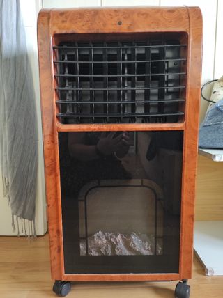 Aparato de aire frio caliente portátil