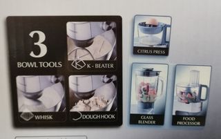 robot de cocina, amasadora, batidora kenwood