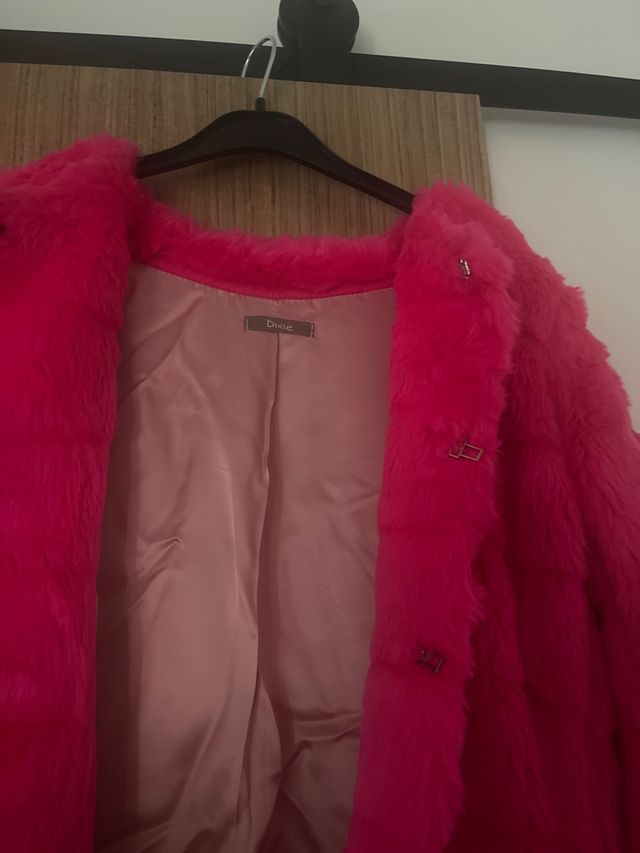 pelliccia Dixie fuxia tgM