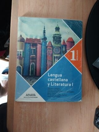 Libro lengua 1° bachillerato Anaya 