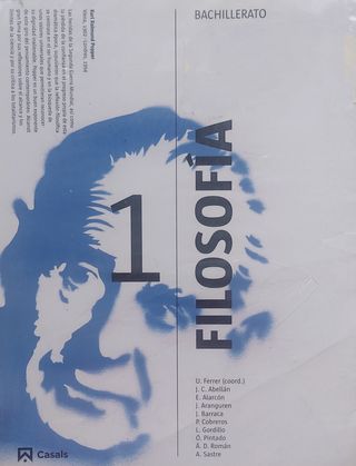 Libro 1° Bachillerato Filosofía Casals