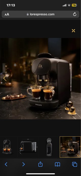 Cafetera  L'OR Barista