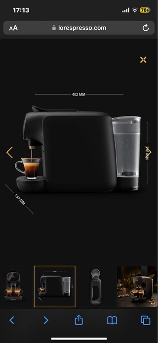 Cafetera  L'OR Barista