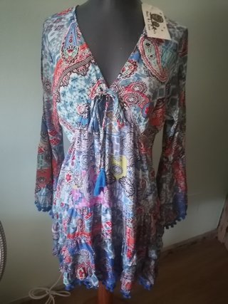 Vestido boho ibizenco