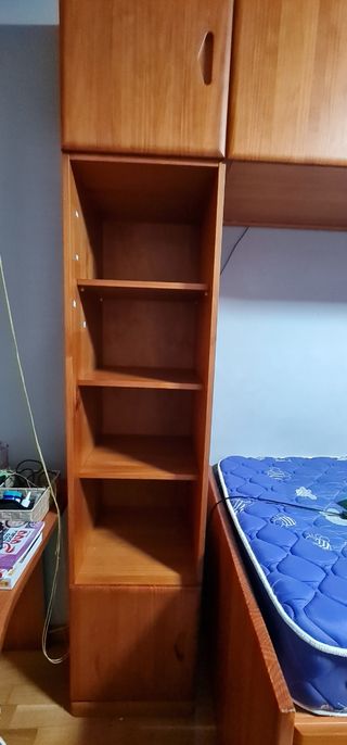 Dormitorio juvenil madera maciza