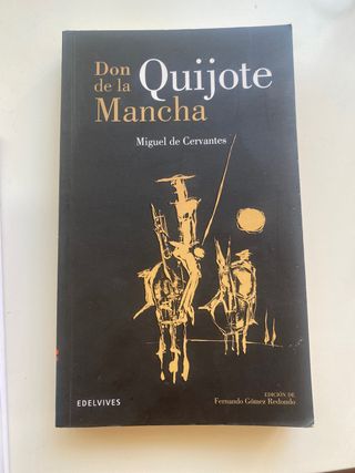 libro don quijote de la mancha