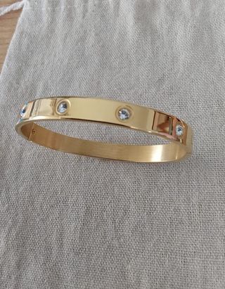 Pulsera brazalete acero inoxidable