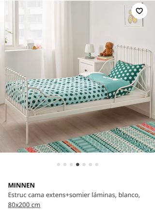 Cama para niño/a 80x200cm extensinble