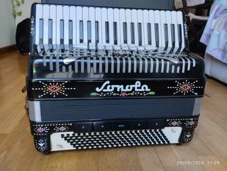 Acordeón de piano sonola r461, 120 bajos