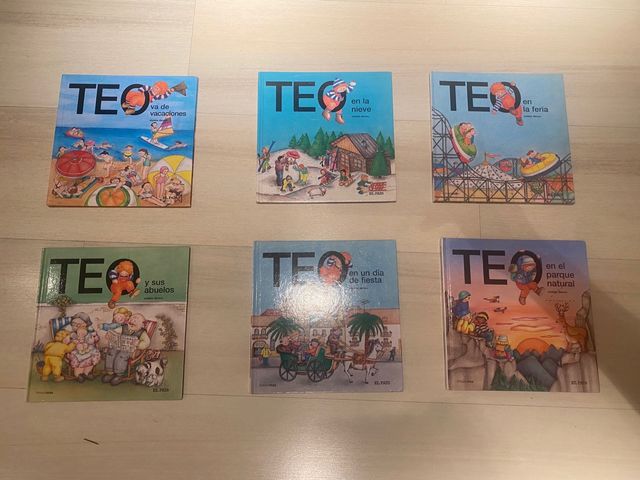 Pack de libros de Teo