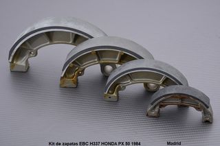 Kit de zapatas EBC H337 HONDA PX 50 1984