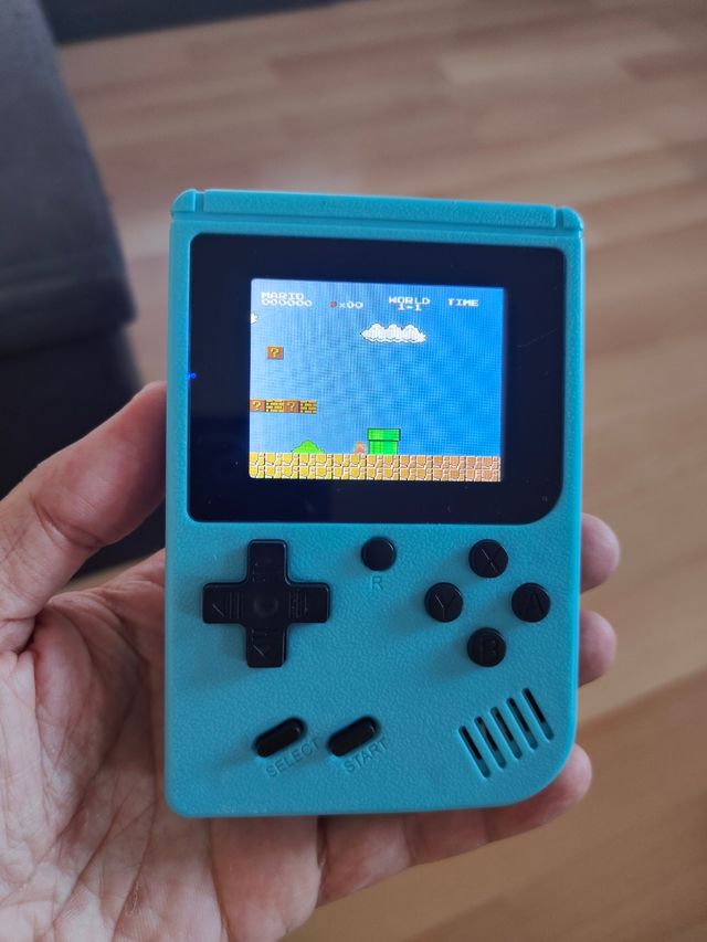 Consolita con cientos de juegos