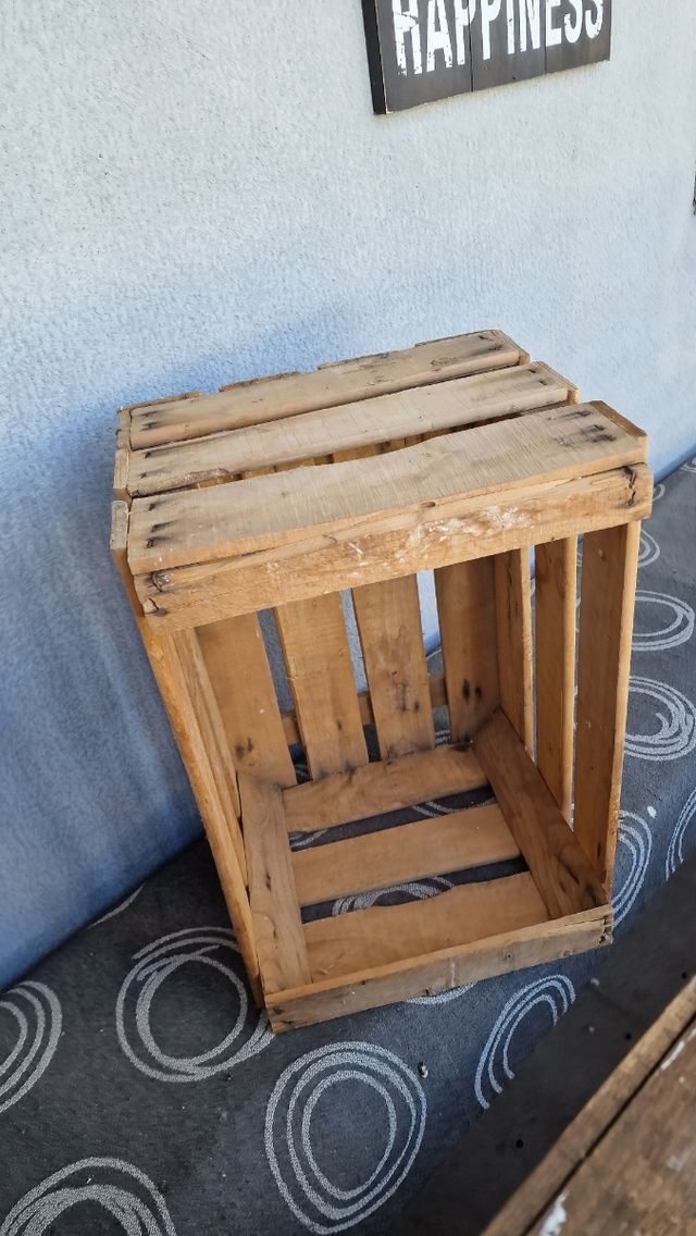 antiguas cajas de madera