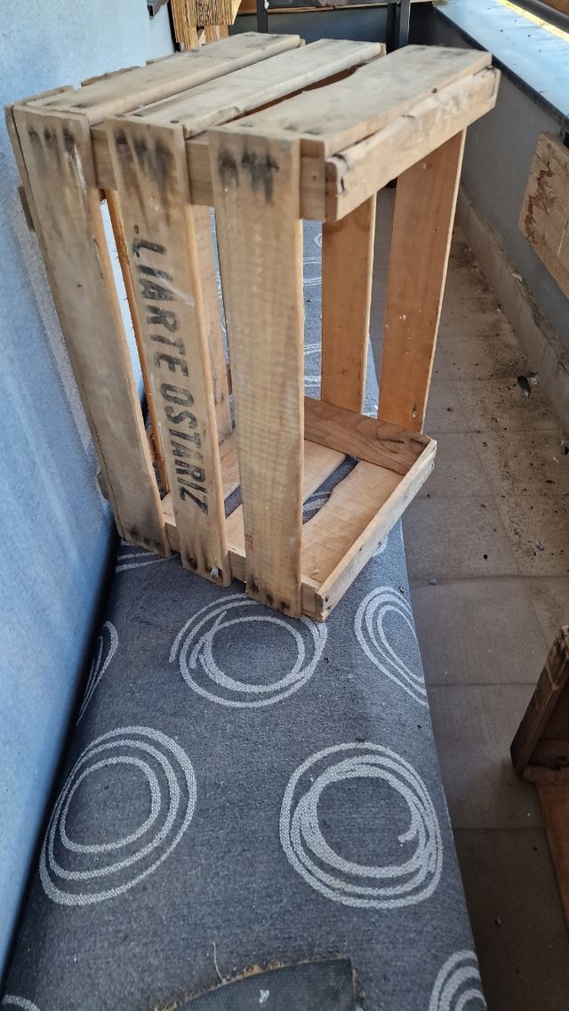 antiguas cajas de madera