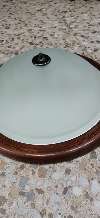 Plafon cristal madera